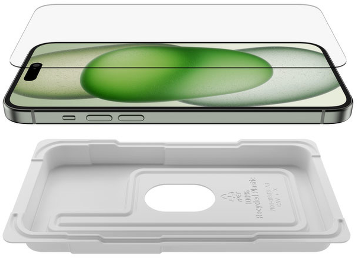 Захисне скло Belkin ScreenForce TemperedGlass для Apple iPhone 16 Plus / 15 Plus / 14 Pro Max (OVA136ZZ) - зображення 4