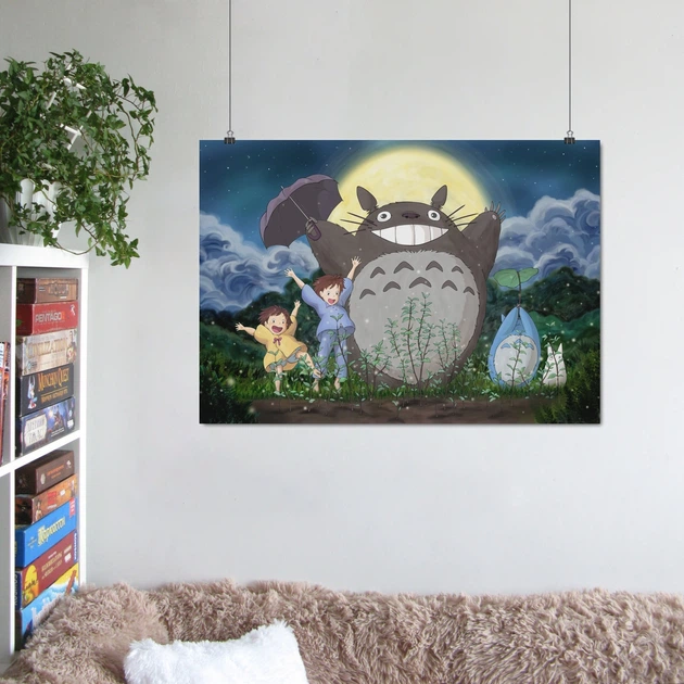 Постер Мій сусід Тоторо, Міядзакі Хаяо, Totoro (1988), A3 30×42 см (id0419) - Фото 6 Постер Мій сусід Тоторо, Міядзакі Хаяо, Totoro (1988), A3 30×42 см (id0419) - зображення 6