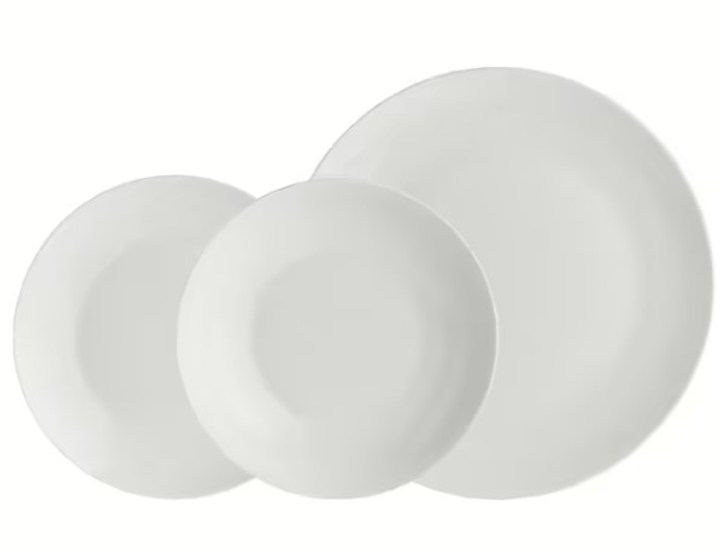 Zestaw talerzy La Porcellana Bianca Essenziale porcelana 12 elementów (8027549115660) - obraz 5