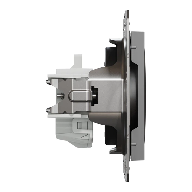 Розетка Schneider Electric Asfora без заземления антрацит EPH3000171 - изображение 8