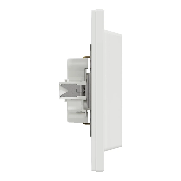 Розетка Schneider Electric Asfora с заземлением двойная белая EPH9900121 - изображение 3
