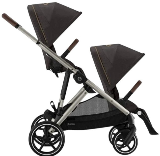 Dodatkowe siedzisko spacerowe do wózka Cybex Gazelle S Chocolate Brown Gold (4063846511457) - obraz 3