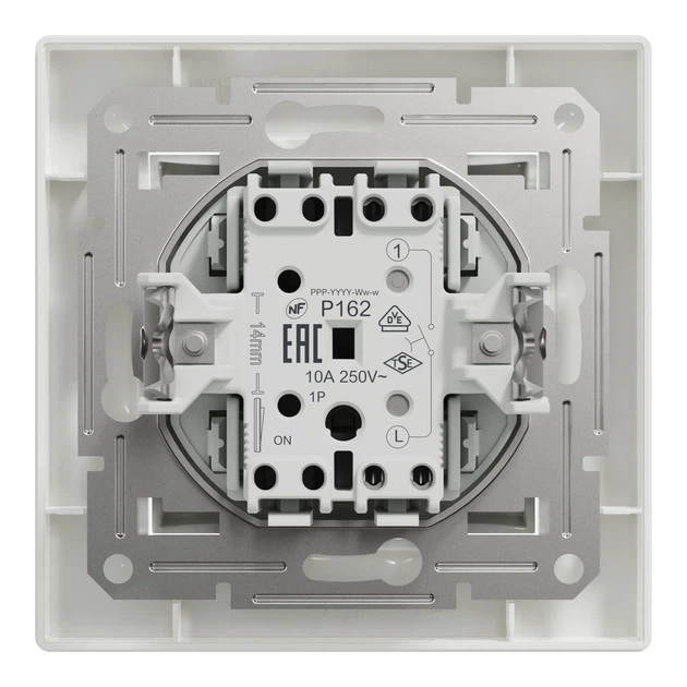 Кнопковий вимикач Schneider Electric Asfora білий EPH0700121 - Фото 6 Кнопковий вимикач Schneider Electric Asfora білий EPH0700121 - зображення 6
