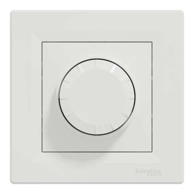 Светорегулятор поворотный Schneider Electric Asfora 370 Вт белый EPH6800121 - изображение 6