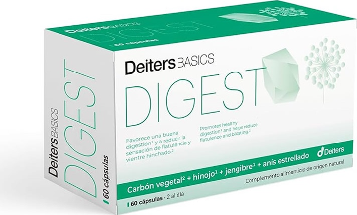 Харчова добавка Deiters Basics Digest 60 капсул (8430022002232) - зображення 1