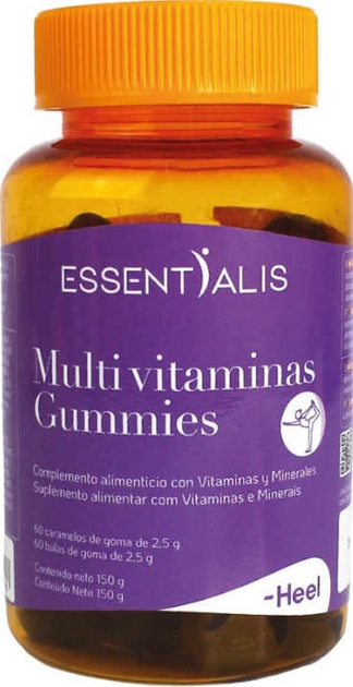 Харчова добавка Essentialis Heel Multivitamins Gummies 60 желейок (8429949195936) - зображення 1