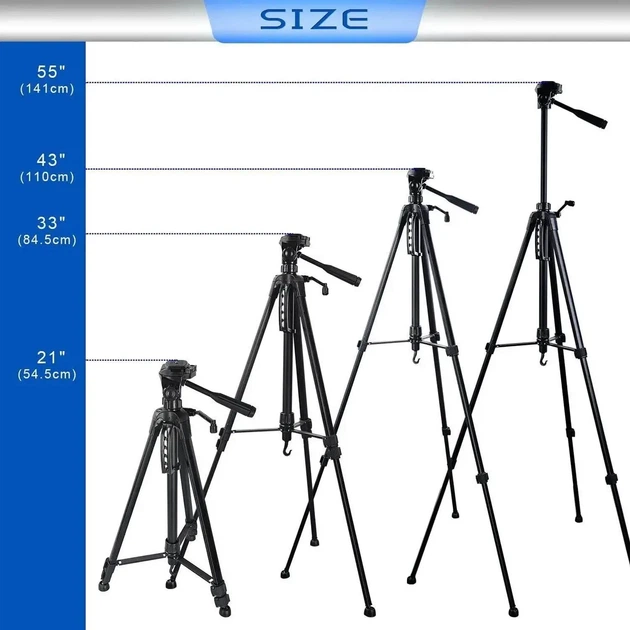Штатив трипод для фотоаппарата Weifeng 3520 - изображение 4