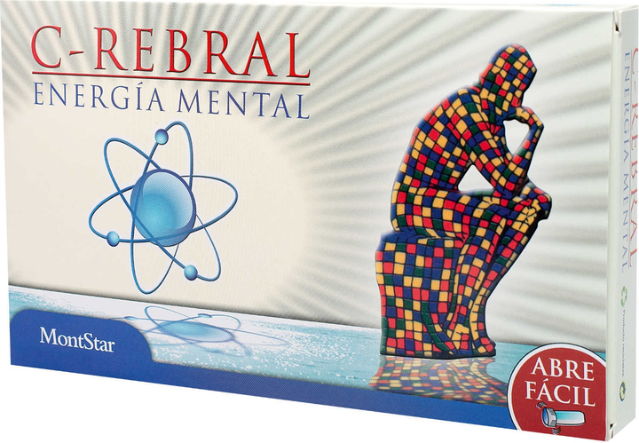 Suplement diety Montstar C-Rebral Energia Mentral 10 ml x 10 fiolek (8436021826442) - obraz 1