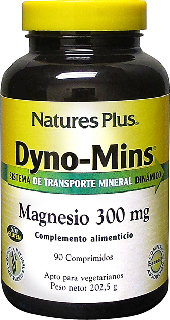 Suplement diety Natures Plus Dyno-Mins 300 mg 90 tabletek (807205107486) - obraz 1