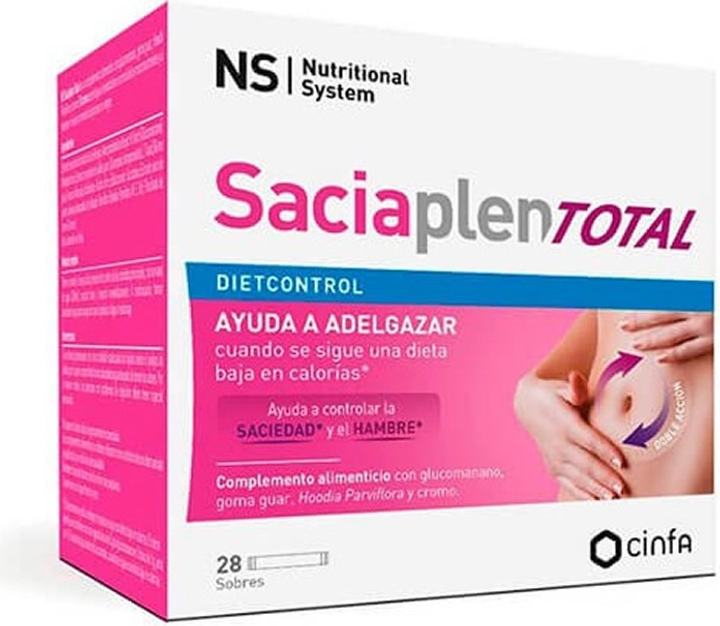 Харчова добавка NS Cynfa Nutritional System Saciaplen Total 3 г х 28 пакетиків (8470002000032) - зображення 1
