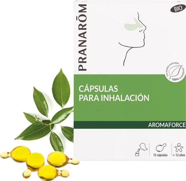 Suplement diety Pranarom Capsulas Para Inhalaction 15 kapsułek (5420008552311) - obraz 2