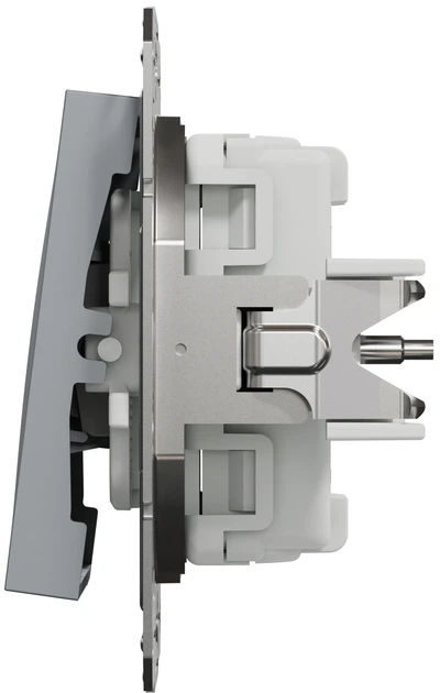 Вимикач 3-клавішний Schneider Electric Asfora сталь EPH2100162 - Фото 3 Вимикач 3-клавішний Schneider Electric Asfora сталь EPH2100162 - изображение 3