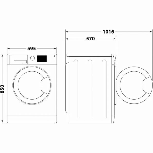 Прально-сушильна машина Whirlpool FFWD 8649 BV UA - зображення 11