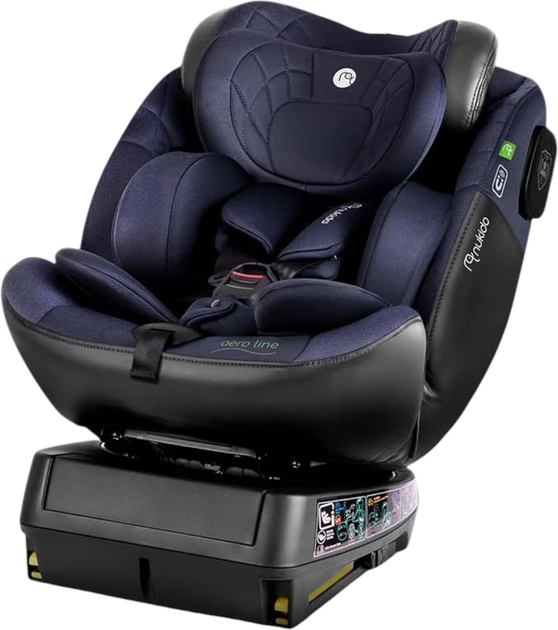 Автокрісло Nukido Aero Line 0-36 кг ISOFIX Чорно-синє (5903890626686) - зображення 1