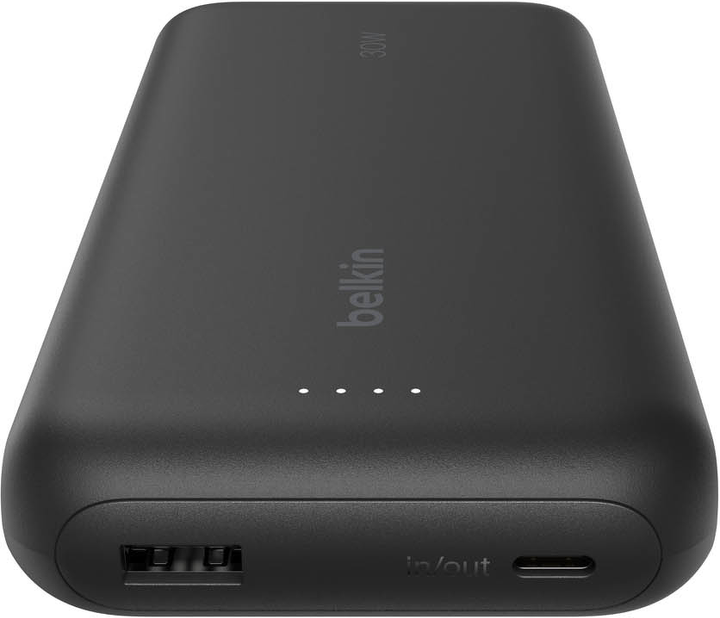 УМБ Belkin BoostCharge 20000 mAh 30W Built-In USB-C Black (BPB024HQBK) - зображення 4