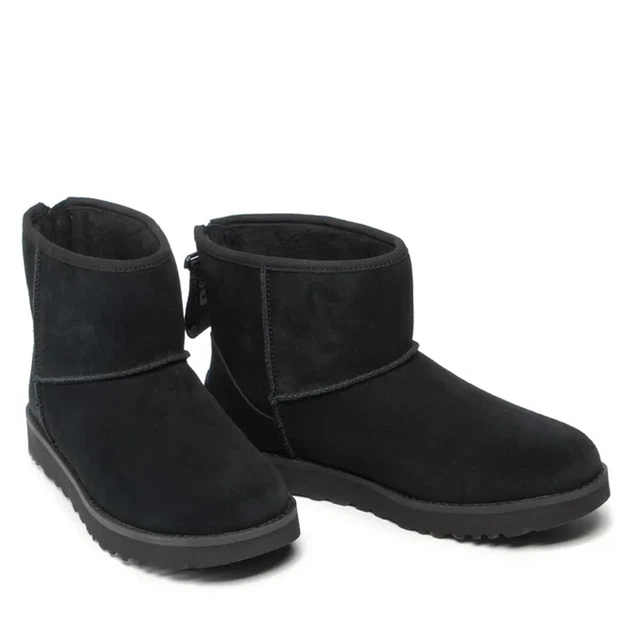 Угги UGG Classic Mini Logo Zip Black 1122671-BLK 36 - изображение 2