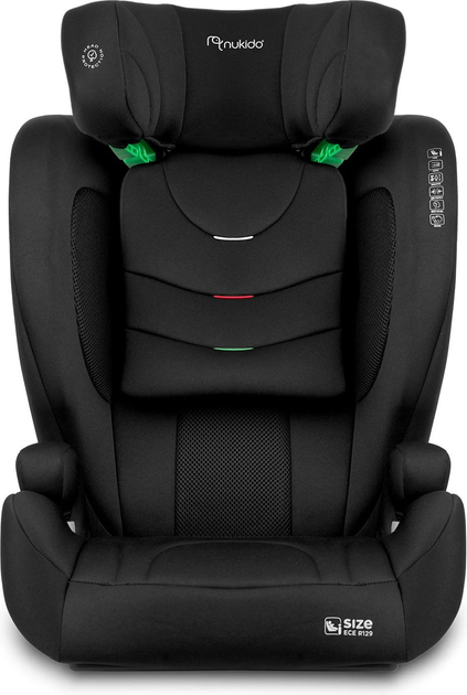 Автокрісло Nukido Louis Soft 15-36 кг ISOFIX Чорне (5903890622978) - зображення 2