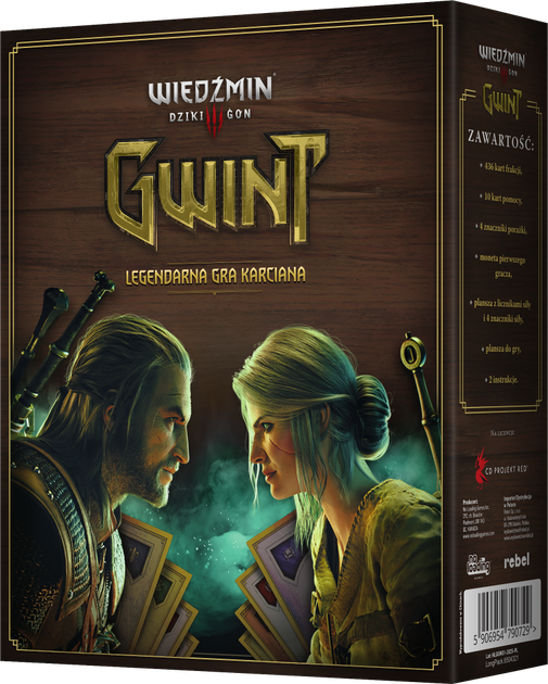 Gra planszowa Rebel Gwint: Legendarna gra karciana (edycja polska) (5906954790729) - obraz 1