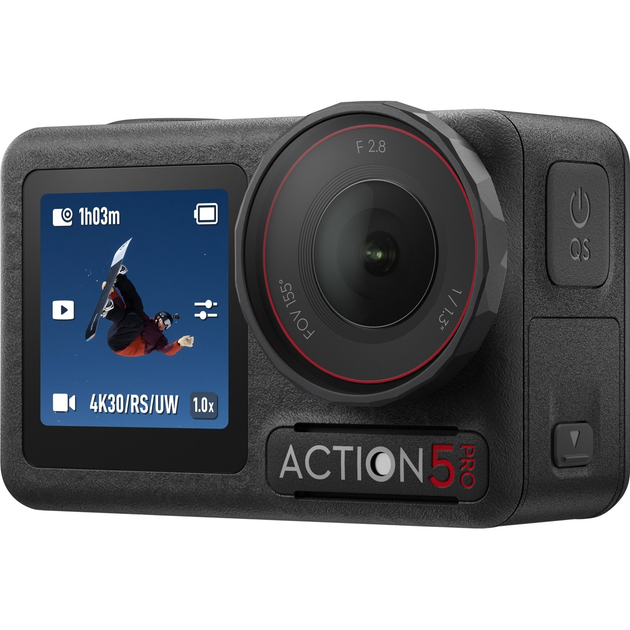 Екшн-камера DJI Osmo Action 5 Pro Adventure Combo - Фото 9 Екшн-камера DJI Osmo Action 5 Pro Adventure Combo - изображение 9