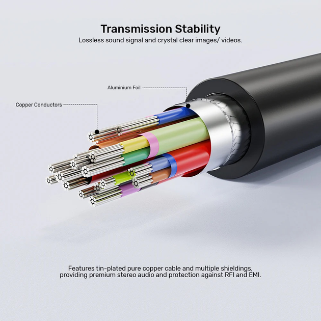 Kabel Unitek HDMI - VGA 2 m Black (V1185A01) - obraz 11