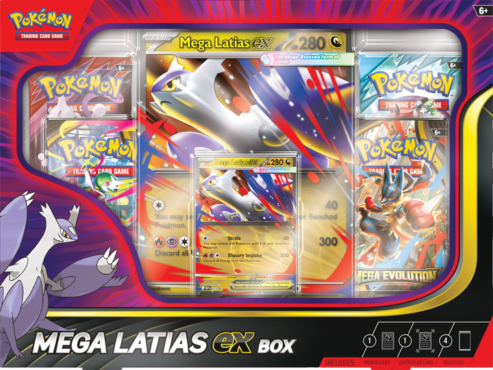 Доповнення Pokémon TCG: Mega Latias ex Box (196214119192) - зображення 1