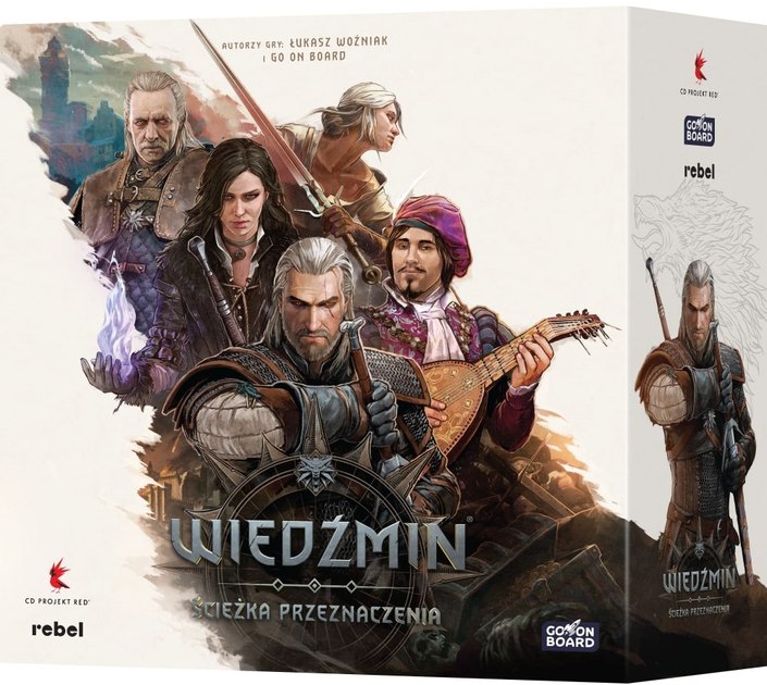 Gra planszowa Rebel Wiedźmin: Ścieżka Przeznaczenia - Edycja deluxe (edycja polska) (5905289601199) - obraz 1
