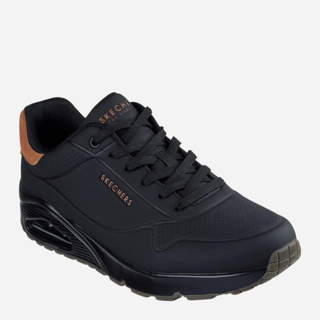 Чоловічі кросівки Skechers Uno Suited On Air 183004-BBK 46 Чорні (197976464445) - зображення 2