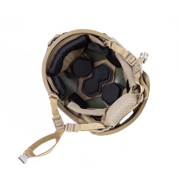 Тактический шлем Combatant SuperLITEweight 1.1 kg. Койот (00000002396) - изображение 2