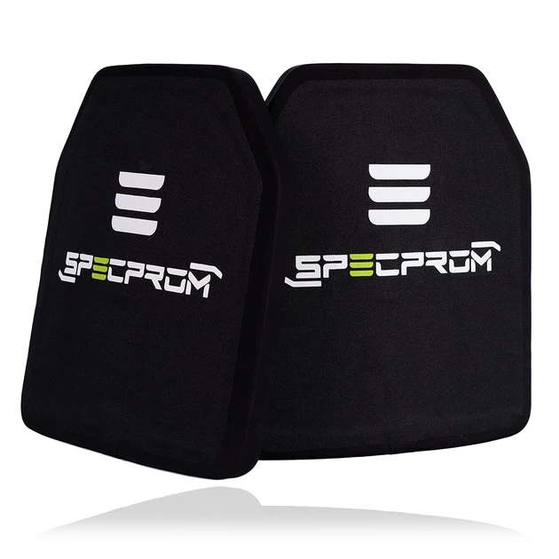 Керамічна бронеплита SPECPROM 6 класу ДСТУ 2.8 кг 25х30 см Чорна - изображение 4