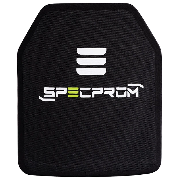 Керамічна бронеплита SPECPROM 6 класу ДСТУ 2.8 кг 25х30 см Чорна - изображение 8