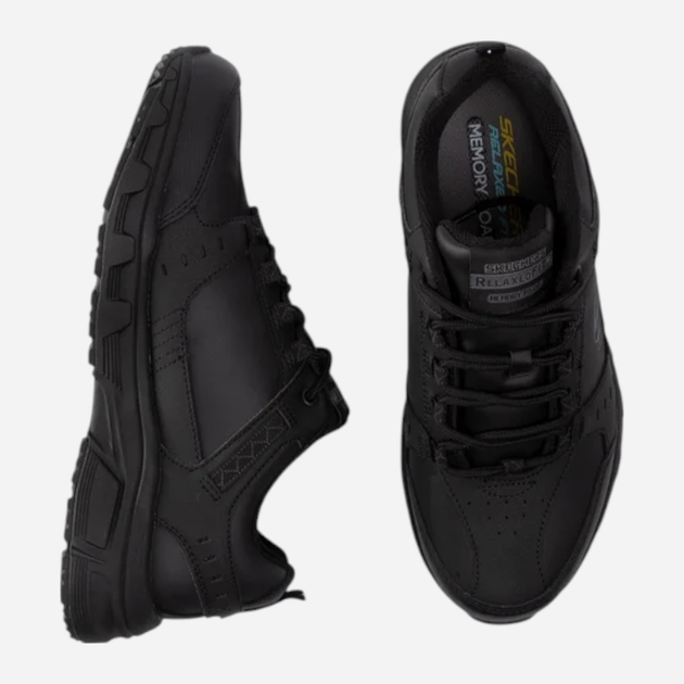 Чоловічі кросівки Skechers Oak Canyon Redwick 51896-BBK 48.5 Чорні (193642308501) - зображення 4
