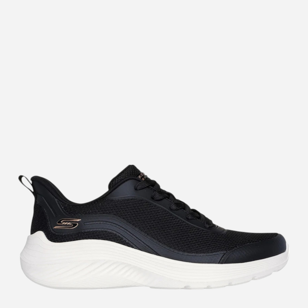 Sneakersy damskie Skechers Bobs Squad Waves Still Wading 117483-BLK 37 Czarne (197976454002) - obraz 1