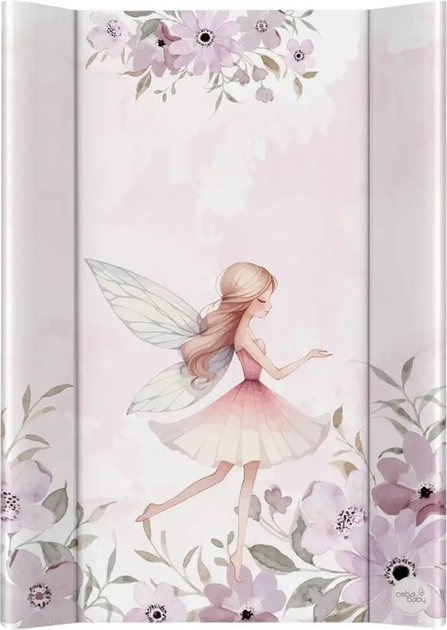 Mata do przewijania Ceba Baby Basic miękka profilowana Meadow Fairy 50 x 70 cm (5907672346458) - obraz 1