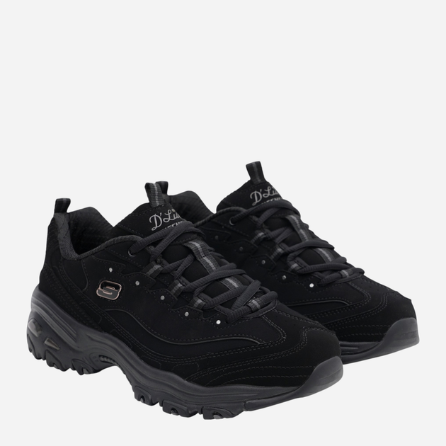 Buty sportowe tekkingowe damskie Skechers D`lites Play On 11949-BBK 36.5 Czarne (190211497659) - obraz 2