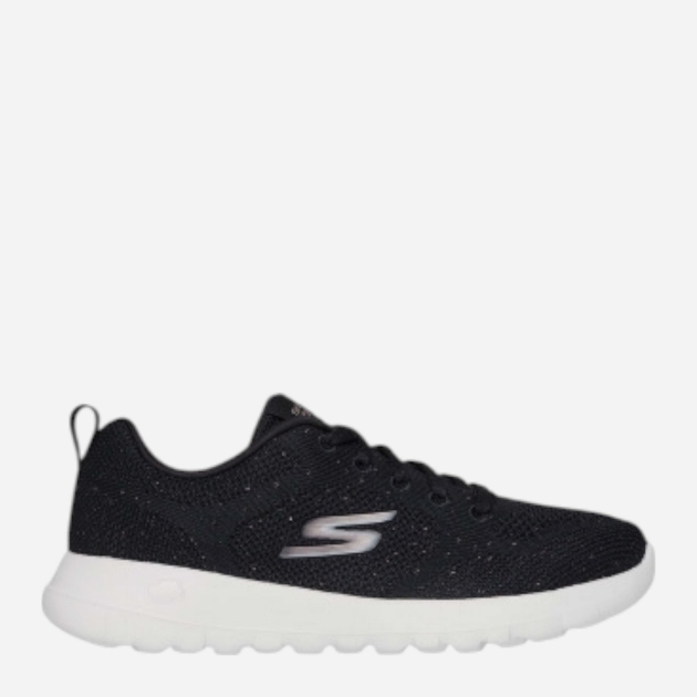 Жіночі кросівки Skechers Go Walk Joy Violet 124640-BKRG 40.5 Чорні (197976853669) - зображення 1