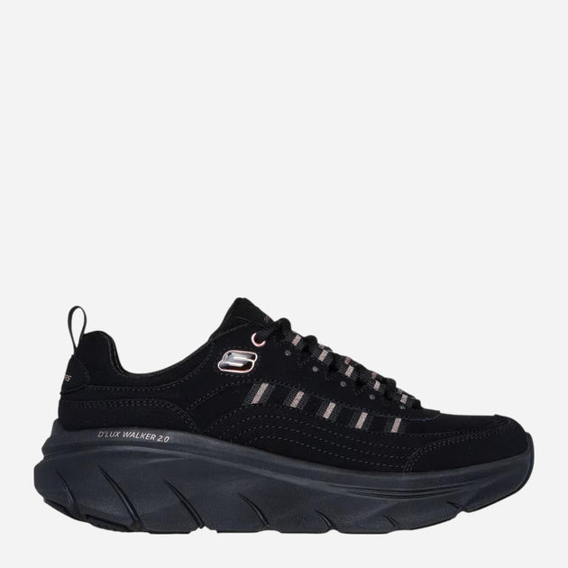 Жіночі кросівки Skechers D`lux Walker 2.0 Golden Step 150106-BKRG 37 Чорні (197976804821) - зображення 1