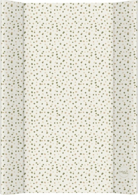 Mata do przewijania Ceba Baby Basic miękka profilowana Spots 50 x 70 cm (5907672342276) - obraz 1