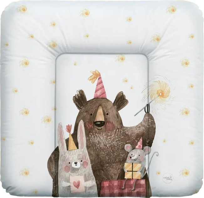 Mata do przewijania Ceba Baby Basic miękka Celebration 75 x 72 cm (5907672346557) - obraz 1