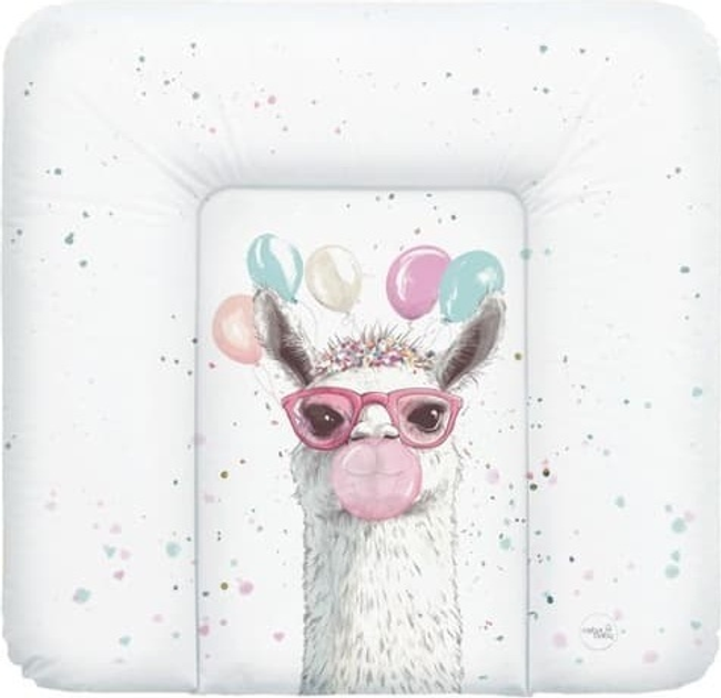 Mata do przewijania Ceba Baby Basic miękka Crazy Llama 75 x 72 cm (5907672345390) - obraz 1
