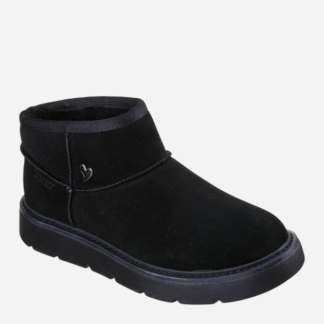 Śniegowce mukluki damskie niskie Skechers Keepsakes Cozy Cozy Mini 167848-BBK 37 Czarne (199025260084) - obraz 2
