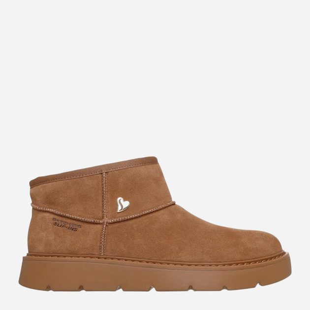 Жіночі уггі Skechers Keepsakes Cozy Cozy Mini 167848-CSNT 36.5 Коричневі (199025260190) - зображення 1