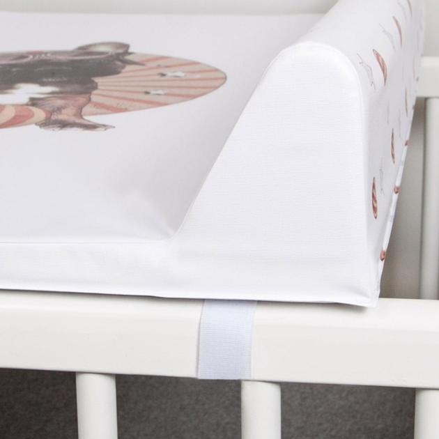 Mata do przewijania Ceba Baby Basic twarda Elephant Family 50 x 70 cm (5907672345130) - obraz 2