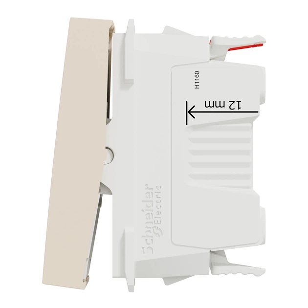 Переключатель Schneider Electric Unica New 1 модуль бежевый NU310344 - Фото 8 Переключатель Schneider Electric Unica New 1 модуль бежевый NU310344 - изображение 8