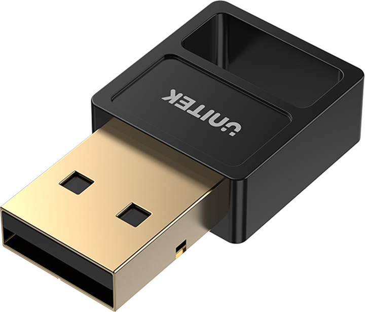 Adapter Unitek USB Bluetooth 5.3 Black (4894160050502) - obraz 1