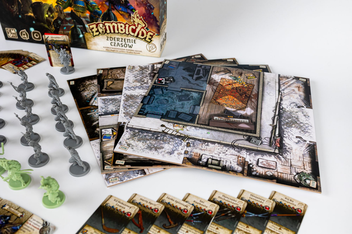 Доповнення до настільної гри Portal Games Zombicide: Teenage Mutant Ninja Turtles - Зіткнення часів (польське видання) (5905794220533) - зображення 7