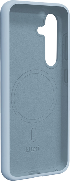 Etui plecki Etteri Silicone Mag do Samsung Galaxy S25 Light blue (GSM192085) - obraz 3