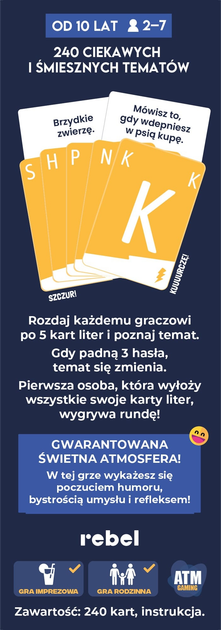 Настільна гра Rebel QuickStop (польське видання) (5906954790705) - зображення 4