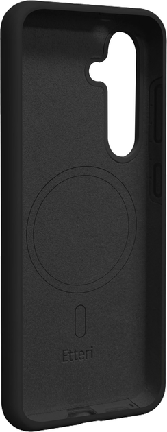Etui plecki Etteri Silicone Mag do Samsung Galaxy S25 Plus Black (GSM192086) - obraz 3