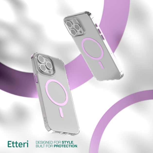 Панель Etteri Color Mag do Apple iPhone 12 / 12 Pro 6.1 Pink (GSM190930) - зображення 6