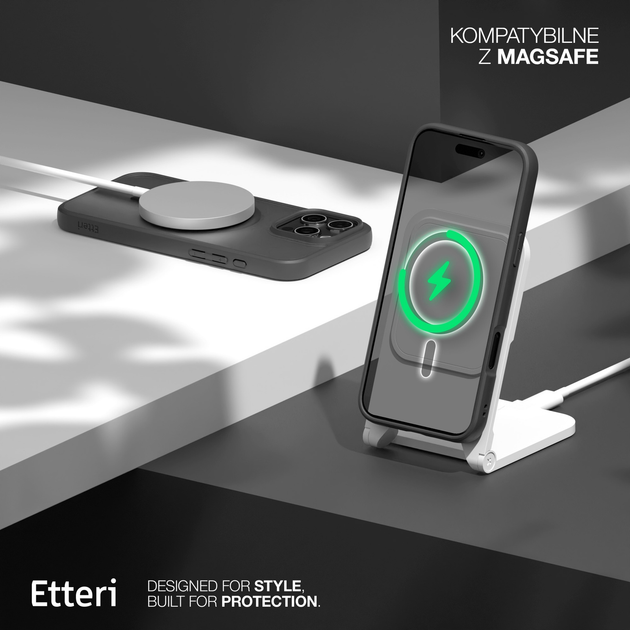 Панель Etteri Matt Mag do Apple iPhone 14 6.1 Black (GSM186867) - зображення 8